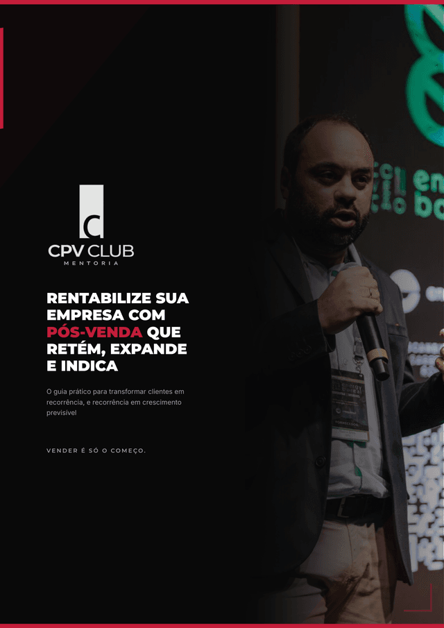 Capa do ebook Rentabilize sua Empresa com Pós-Venda